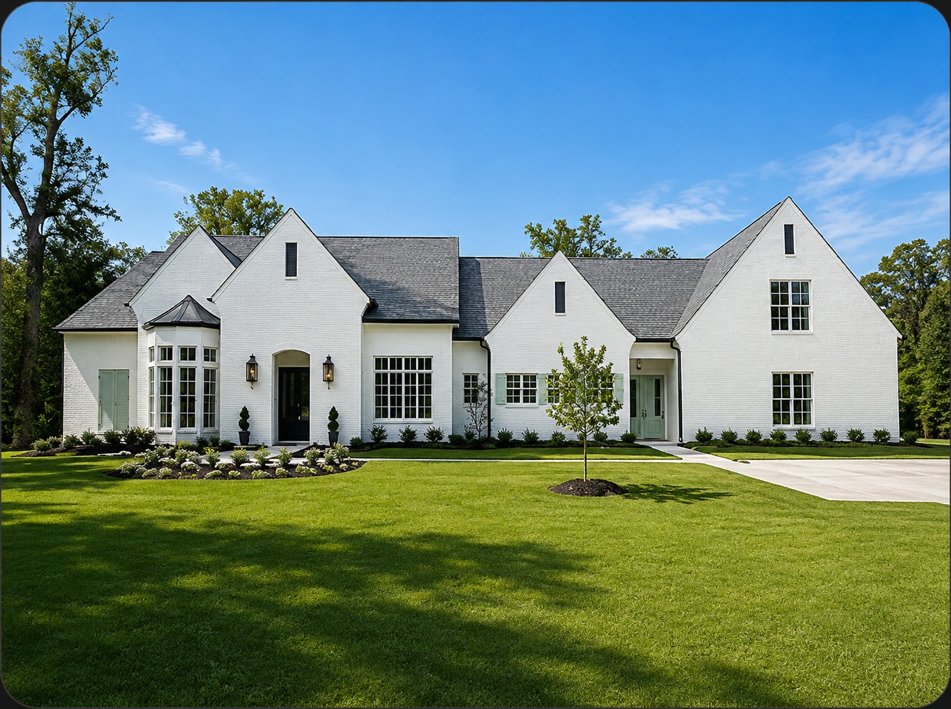 Luxury custom home in Mississippi
